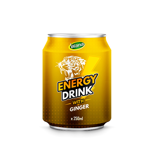 250ML – Ginger Flavored Energy Drink
